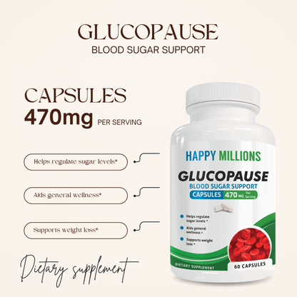 GLUCOPAUSE & PROSTATE SUPPORT