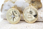 Ruffled Compass Pendant (A67)